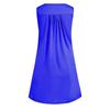 2026 Spring/Summer Women's Sleeveless Pleated Button-Up Vest Dress Pajamas