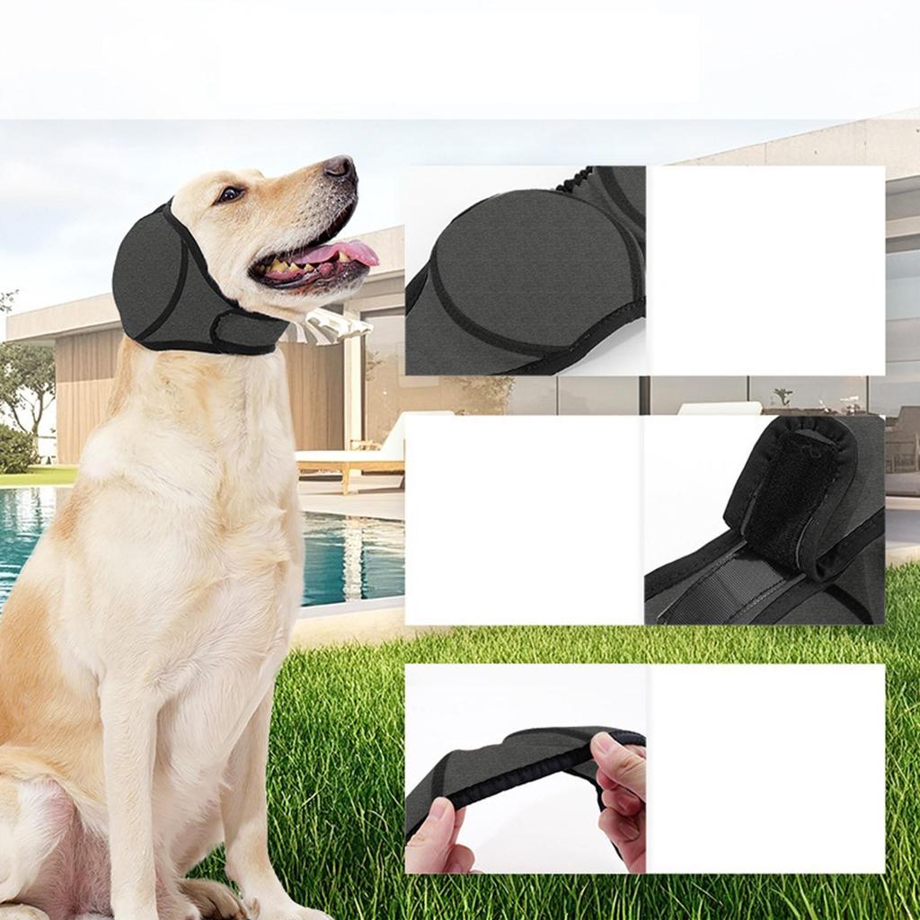 Cover Ear Wrap Protector Bath Noise Reduction Supplies Soundproof Muffs Swim Cap for Animal Pet