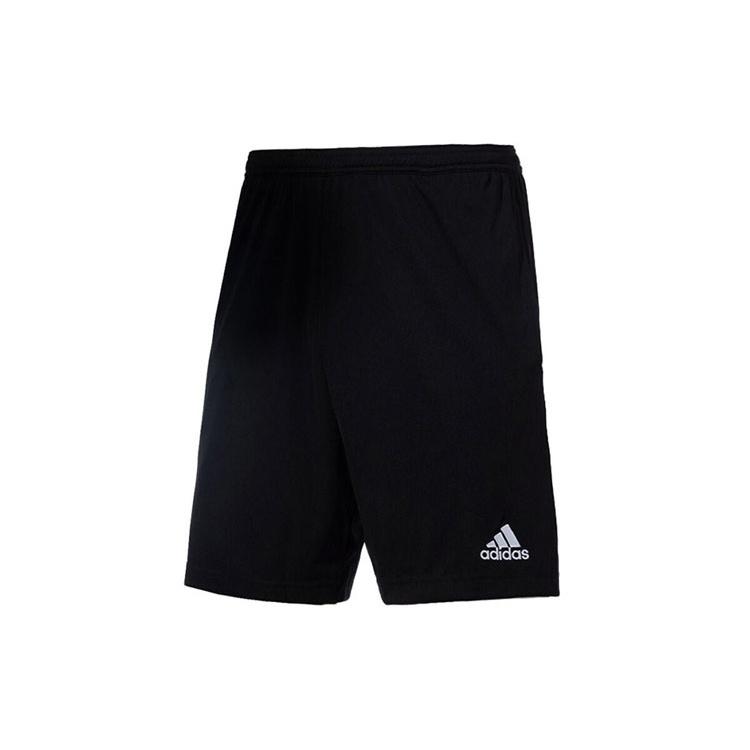 Men s adidas Ent22 Tr Sho Solid Color Logo Small Label Soccer/Football Sports Woven Shorts Black HB0575 M