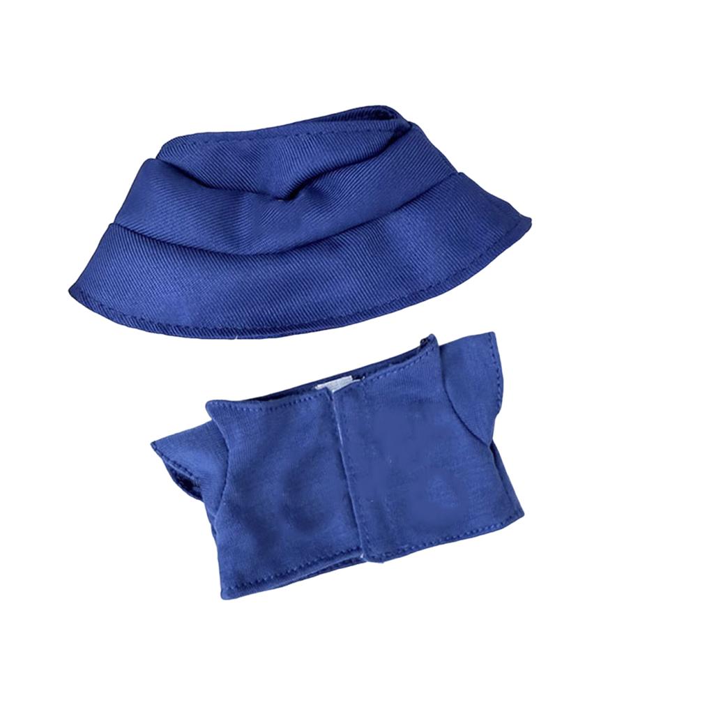 First And Second Generation Baby Clothes 17cm Doll Sitting Party Clothes Accessories Overalls