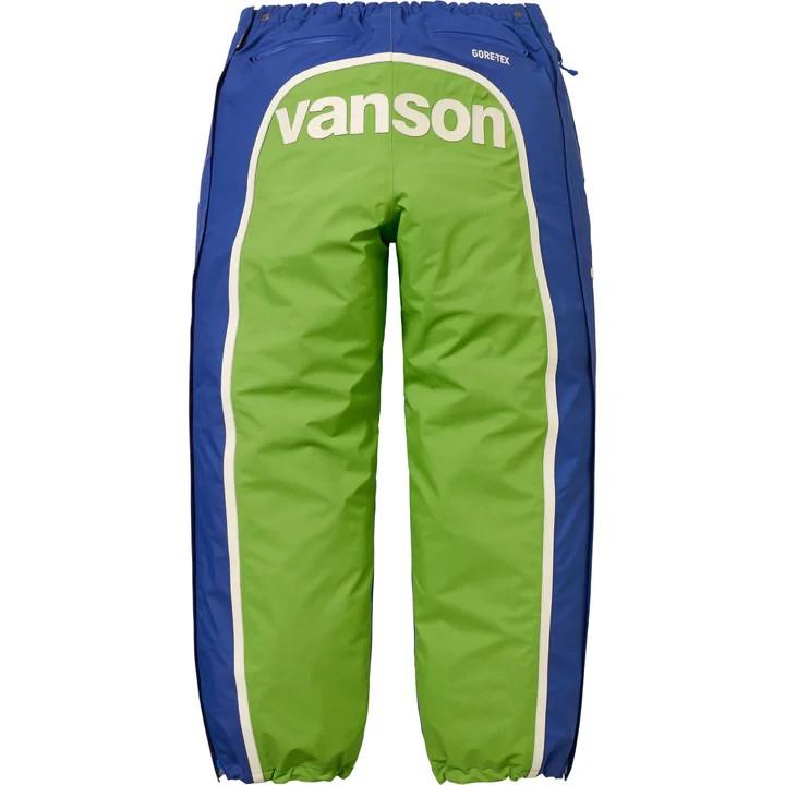 Supreme x Vanson Leathers GORE-TEX Pant Royal