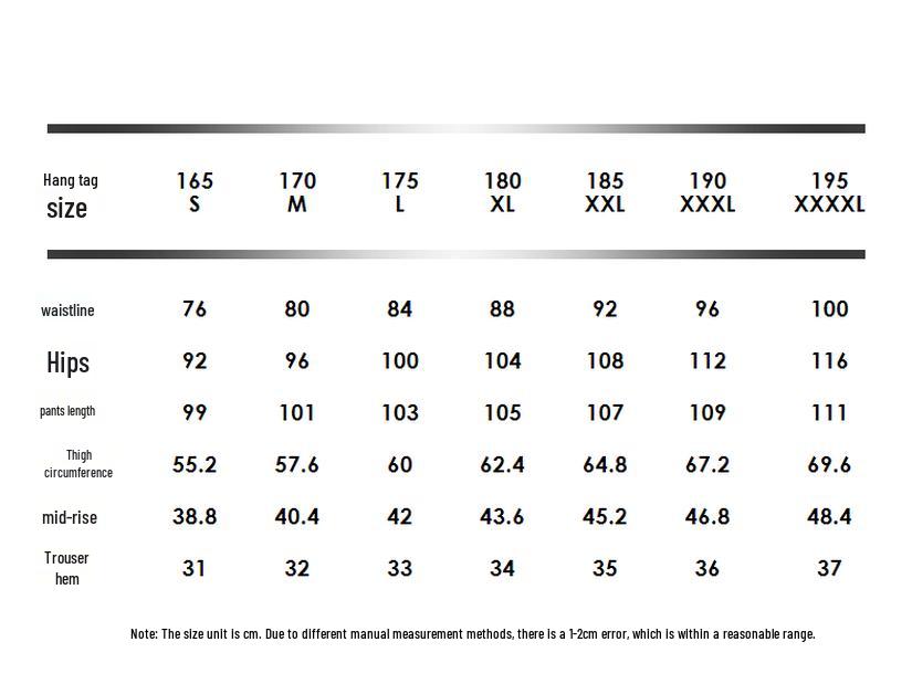GXG Men's Winter Tapered Trousers