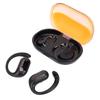 Earphones Stereo Sound Effect Luminous Gradient Color Earhook Earphones for Work Life Study
