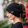 Knit Hat For Women With Windproof Warmth Casual Style For Fall Winter