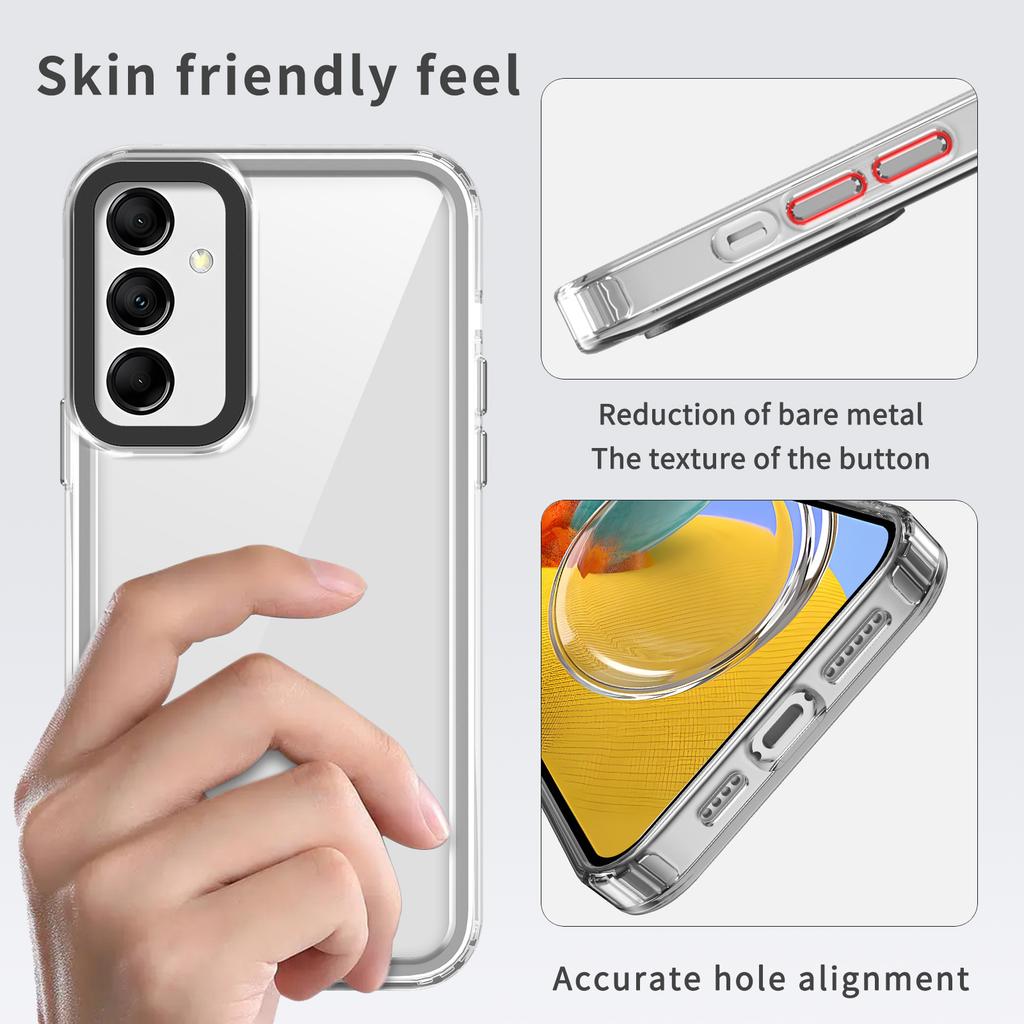 For Samsung Galaxy M14 5G/F14 5G Case Four Corner Protection PC+TPU Phone Cover