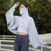 Eisige Seide Sonnenschutz-Umhang 2 in 1 Sommer-Armstulpen UV-Schutz-Umhang für Angeln Laufen