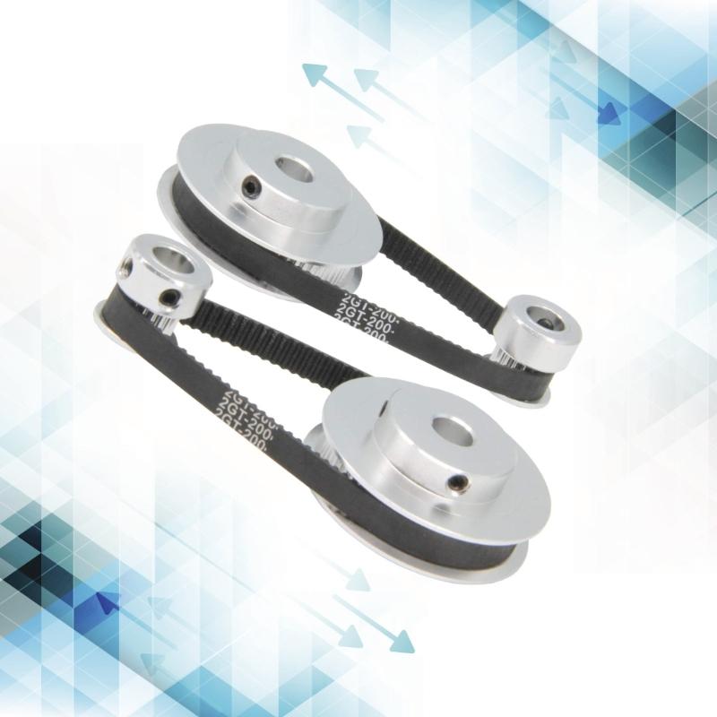 200mm Belt Width 6mm 30T 60T Tensioning Wheel Synchronous Pulley Belt Kit