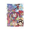 Hoppers Glow Text Tom Lizard Meme  Blankets  Wool Funny Breathable Throw Blanket for Bedspread Spring Autumn