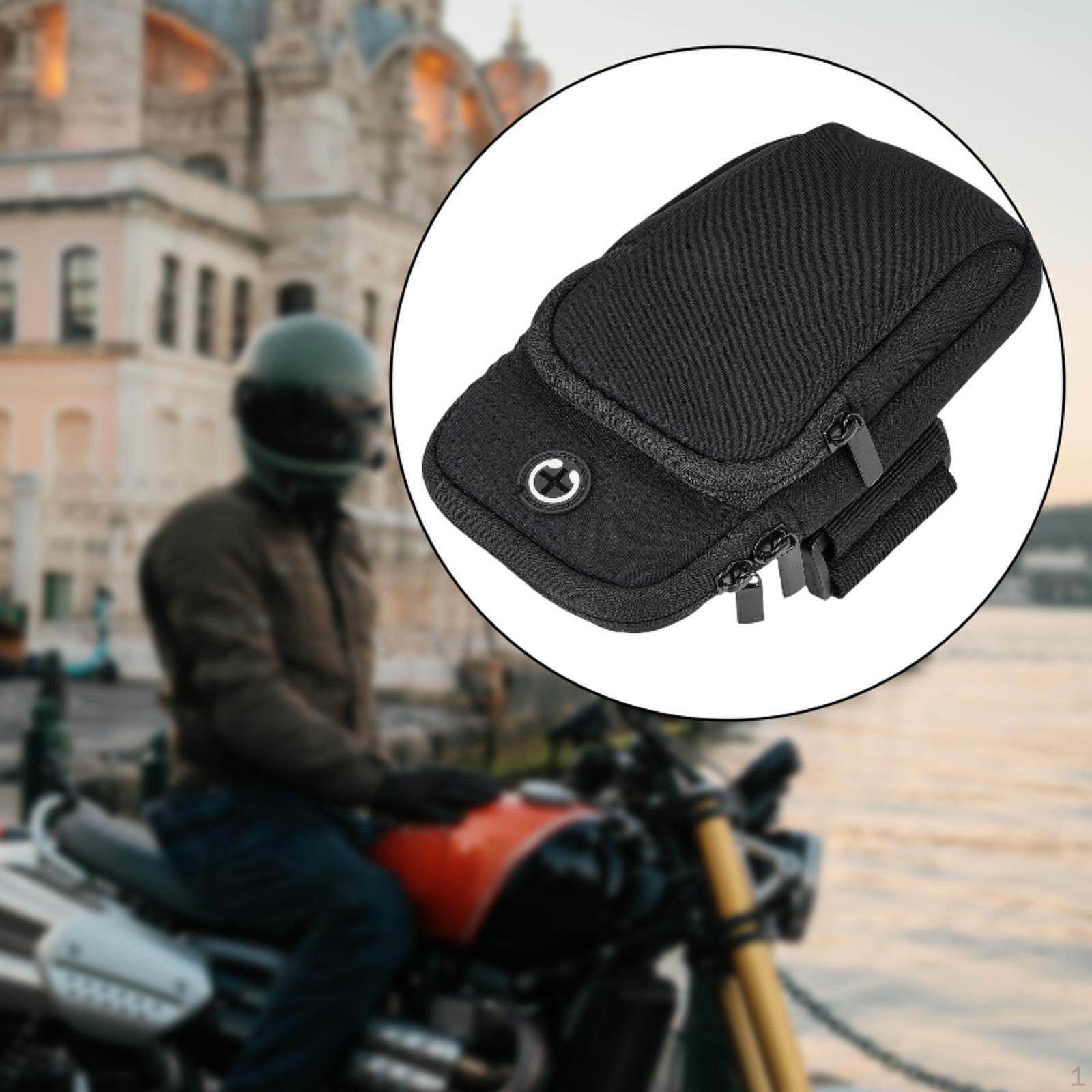 

Motorcycle Battery Cover Bag, Easy to Install, Protection E Dirts Bike Frame Storage Bag