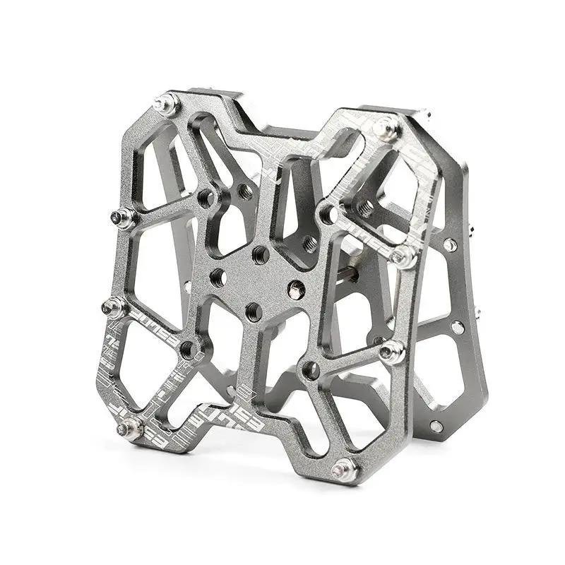 Pedal sin Clip Duradero Ultraligero Antideslizante Clásico Delicado Adaptadores de Plataforma para Pedales sin Clip de Aluminio Accesorios para Bicicleta