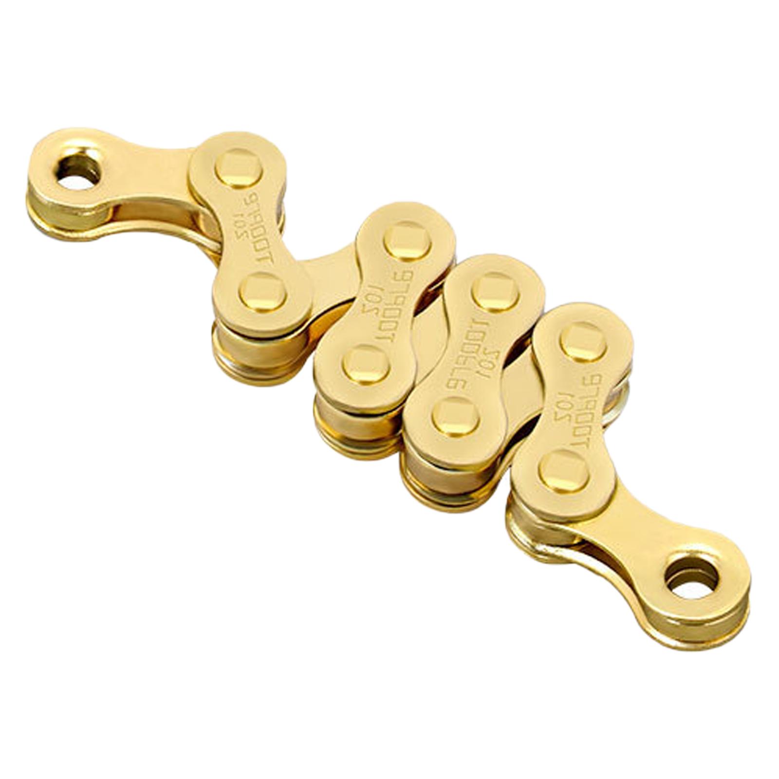 

114/116 Links Bicycles Chain Light weight Bike Chain With Missing Links Connecter Mountain Road Bike Chain Enduring A