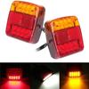 1 peça 20 LEDs 12V Impermeável Durável Luz de Freio Traseira LED para Carro Caminhão Luzes de Aviso Lâmpada para Trailer Caravanas