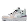 Li Ning Attack 2020 Synthetic Leather, Split Suede Lace Up Cushioning Slip Resistant Abrasion Resistant Rebound Mid Top AGBQ116-7