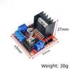 L298N Motortreiber-Board-Modul für DC-Schrittmotor-Roboterautos
