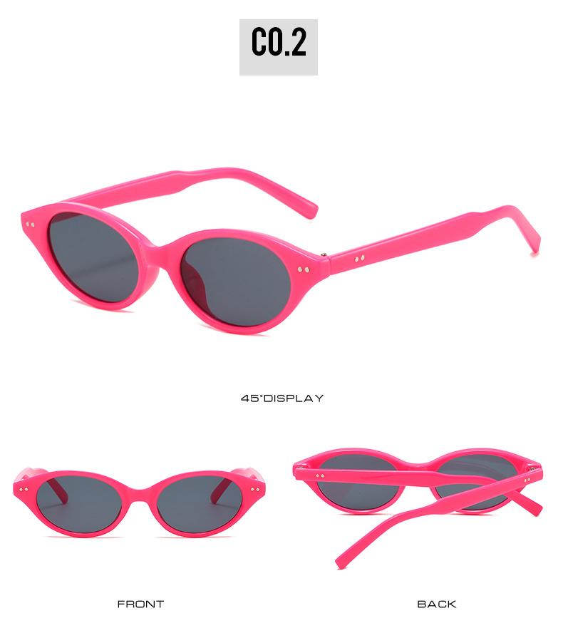 New Fashion Oval Sunglasses Vintage Polygonal Frame UV400 Protection Retro Designer Driving Shades