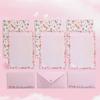 90PCS Stationary Paper and Envelopes Set, Writing Paper Stationery Set,10 Different Style Cute Writing Stationery Paper Letter Set(60 Stationery