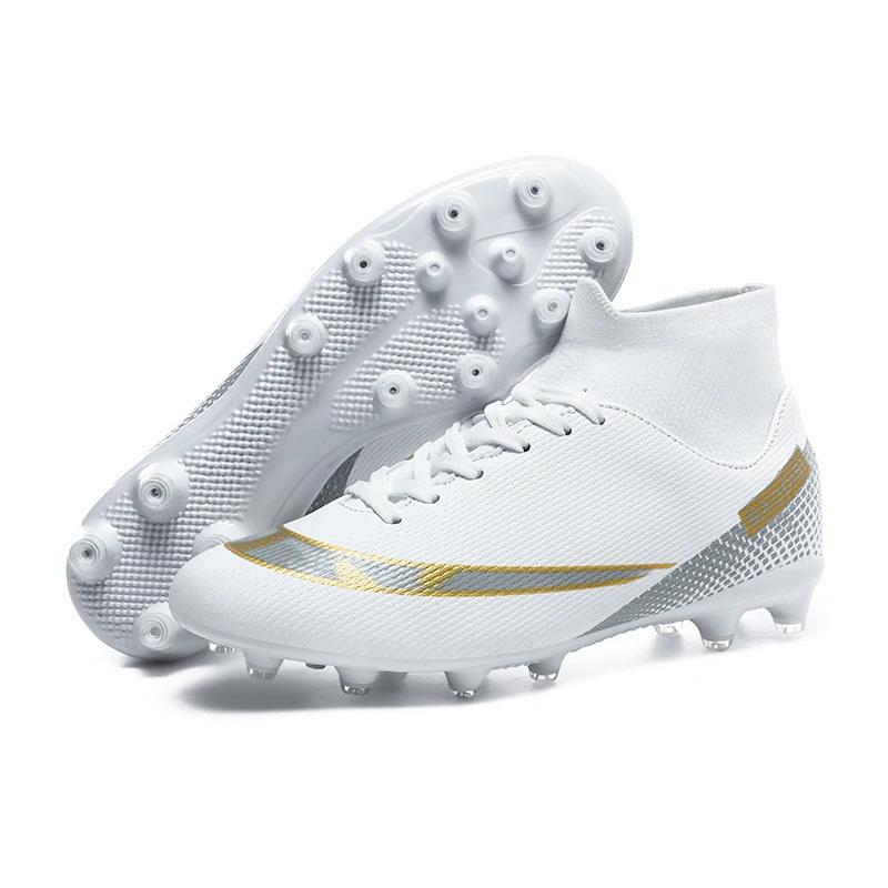 Nieuwe Heren Voetbalschoenen Straat Voetbalschoenen Professionele Voetbalschoenen Zaalvoetbal Schoenen Originele Antislip Sneakers Snel 42