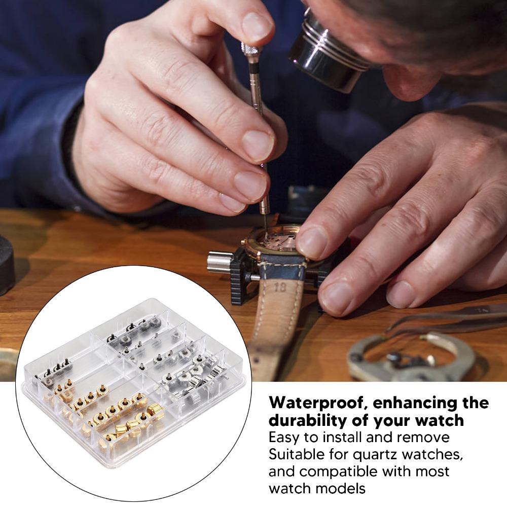 Copper Replacement Watch Crowns 9*5cm Watch Repairing Crowns Kit  DIY Watch Restoration