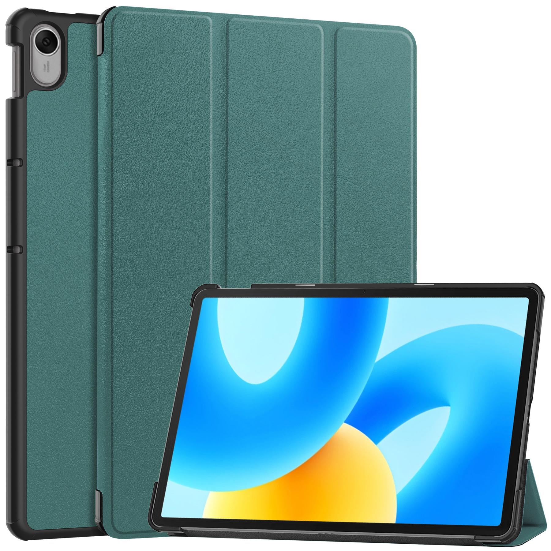 

Чехол для планшета Huawei MatePad 11,5 дюйма (2023/2024) Folio Slim Cover Легкий жесткий защитный чехол с многоугольной подставкой Huawei MatePad 11.5 -2023 зелёный
