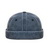 Spring and Autumn Melon Peel Hats for Couples Street Hip-hop Soft Top Tang Hats Versatile Landlord Hats for All Seasons