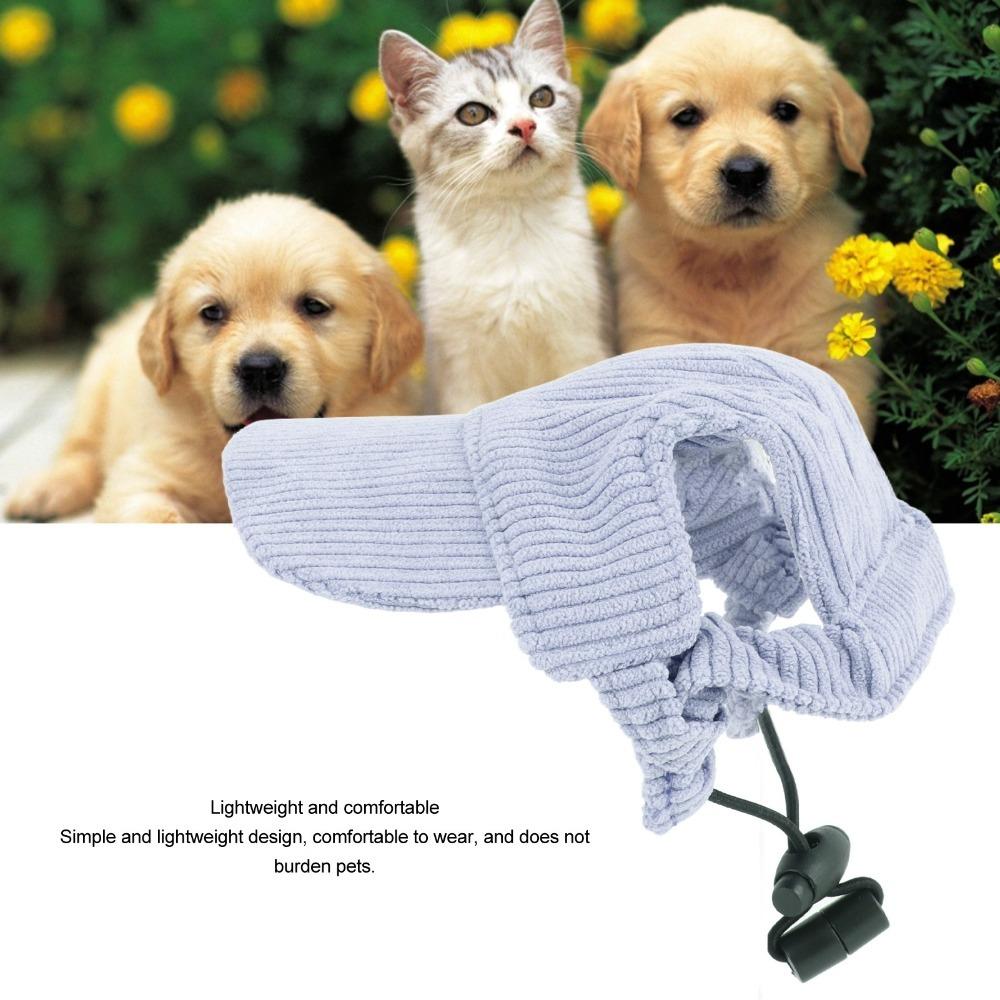 Cappellino da Baseball per Cane in Morbido Tessuto a Coste Visiera Precurvata Gatto Visiera da Esterno Viaggio all'Aperto in Spiaggia