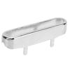 Guitar Pickup Cover Beautiful Silver Sturdy Metal Portable Guitar Pickup Shell for TL GB253 Hollow