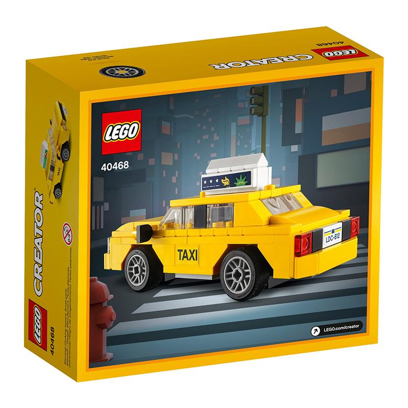 LEGO 40468 Giocattoli da Costruzione Taxi Giallo