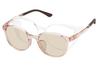 Boston-style 2-way Sunglasses for Pollen and Droplet Protection (detachable Hood) (Brown (Beige) - ZN261G0441A1) PROTECT 2WAY Pollen Glasses,