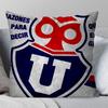 Chile U-University Club B Pillow Case Square Pillow Bedroom Sofa Leisure Comfort Cushion Car Living Room Home Decoration 40X40