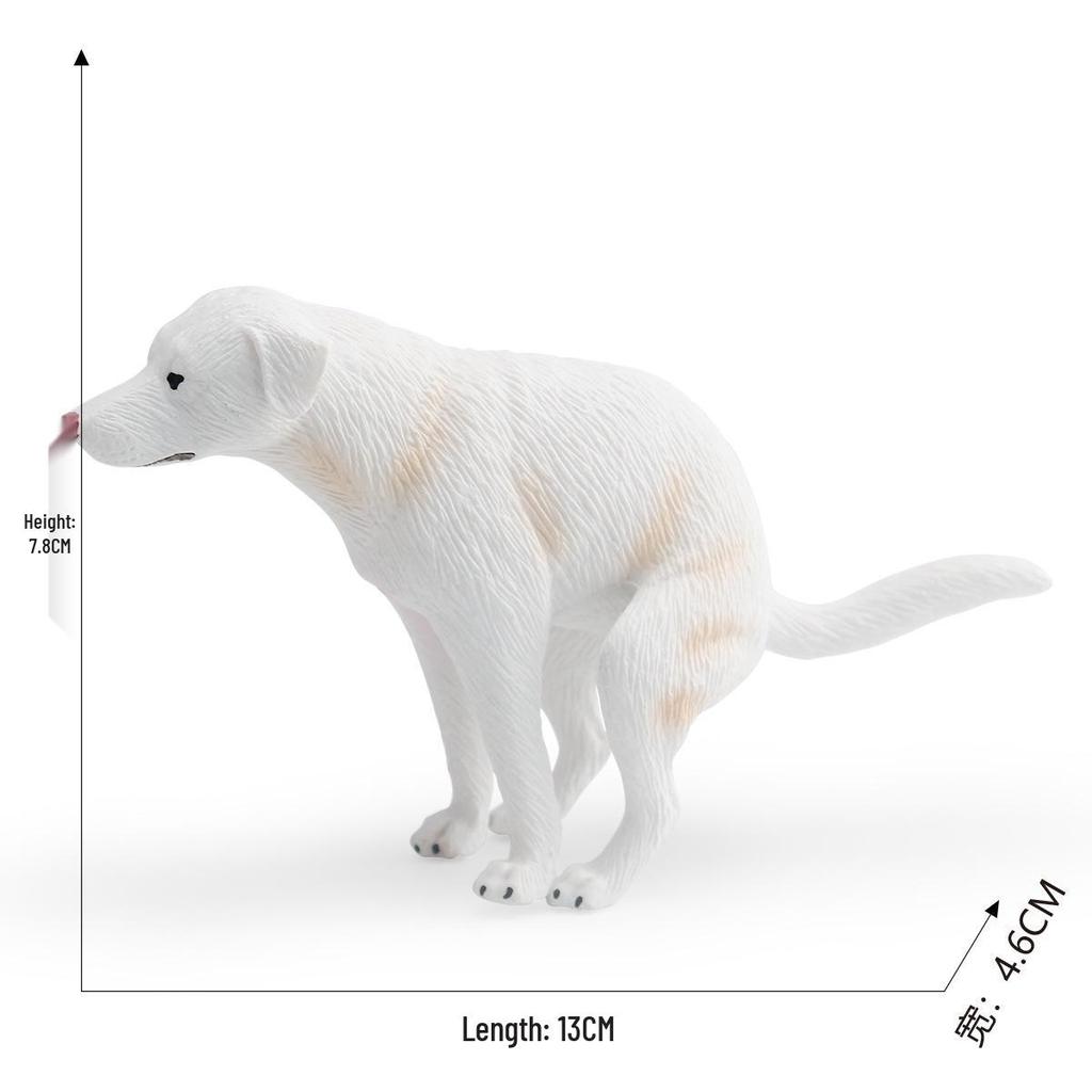 Labrador Guide & Police Dog Model - Children's Cognitive Toy Ornament