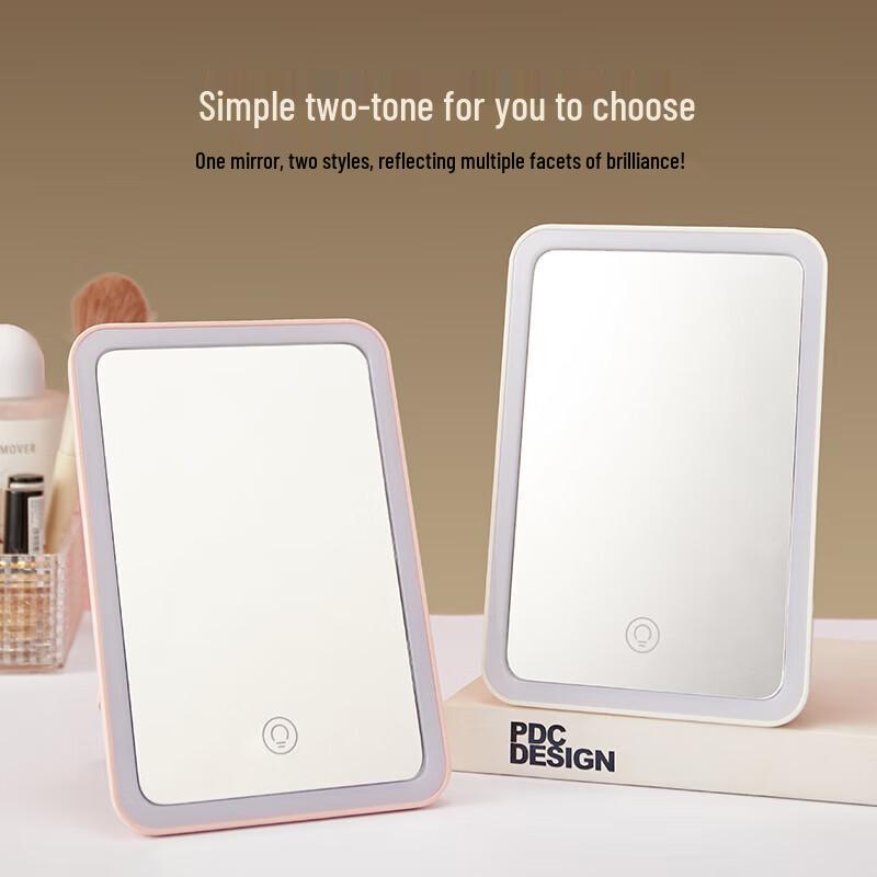 SPACEXPERT Квадратное светодиодное зеркало для макияжа