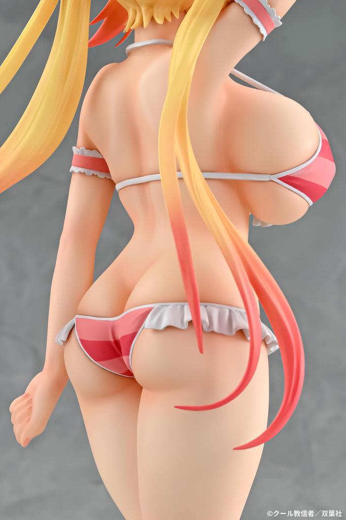 Miss Dragon Maid Tohru Bikini Style Scale PVC Complete Figure Q-six Kobayashi's 1/7 Pre-painted