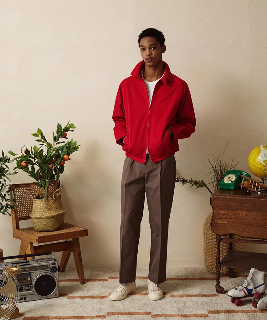 Jelolaunji [Made In The Uk] Brisbane Moss Comfort Pants Brown