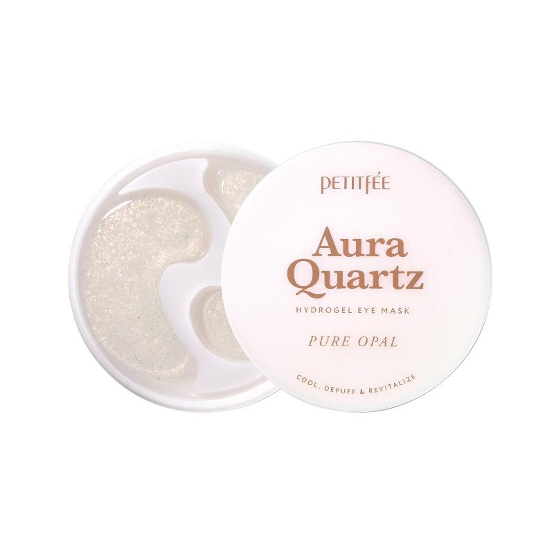 

[PETITFEE] Aura Quartz Hydrogel Eye Mask Pure Opal (40 pcs, 20 pairs)