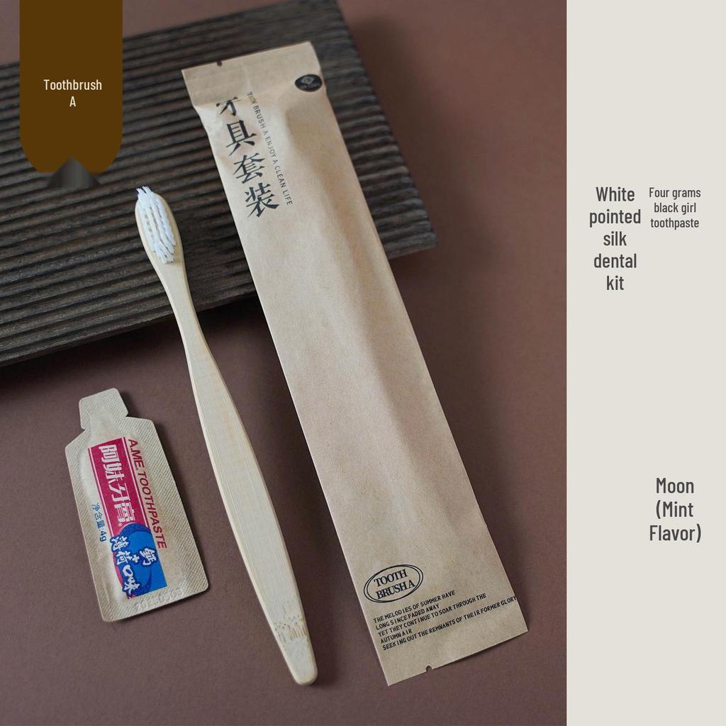 Soft Bristle Toothbrush Kit for Hotel and Guest Use - Individually Wrapped Toiletries