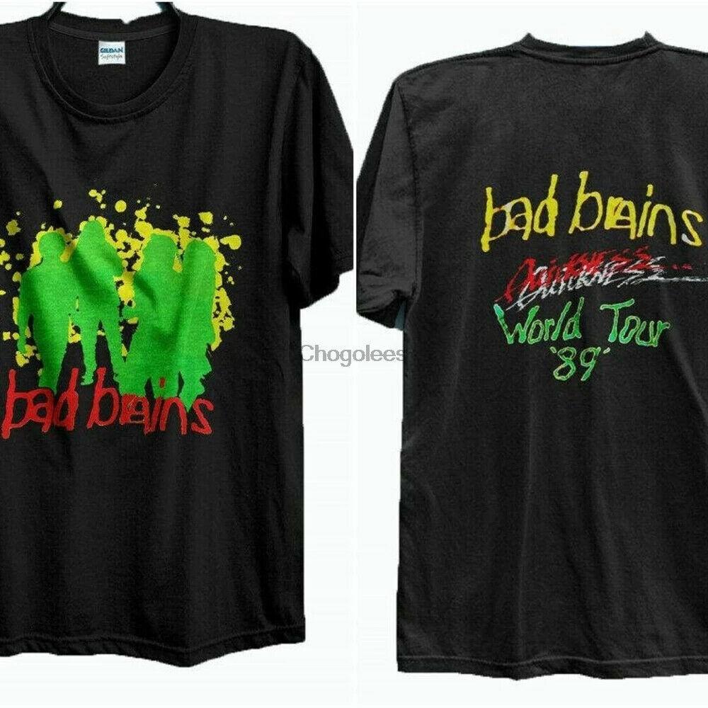 Vintage Bad Brains Quickness 89 Tour T Shirt S