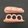 1Pair Silicone Gel Hammer Toe Straightener Corrector for Curled Toes Feet Foot Care Adjuster Tool