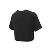 Nike Sportswear Logo Loose Fit Crew Neck Short Sleeve T-Shirt Women Tops Black DD2087-010