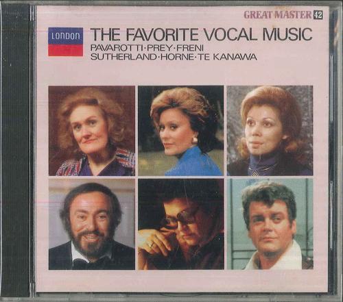 

CD VARIOUS Favorite Vocal Music GS1027 POLYDOR Japan Classical Used