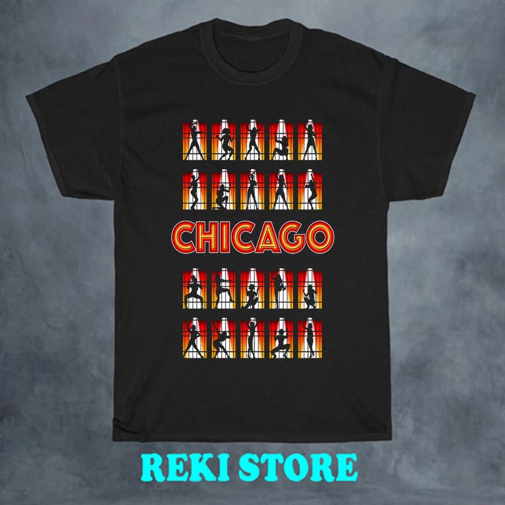 Chicago Broadway Musical Men s Black Size S-5XL 4XL
