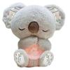 Koala for Calming Breathing and Sleep: Plush Toy with Breathing Function, New Sensory Detail with Music and Lighting