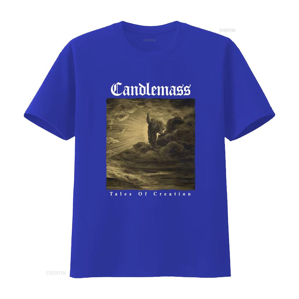 Candlemass Band Tales Of Creation T Shirt Available In Full Sizes From S To 5xl Vintage Fashion Designer Clothes Soft