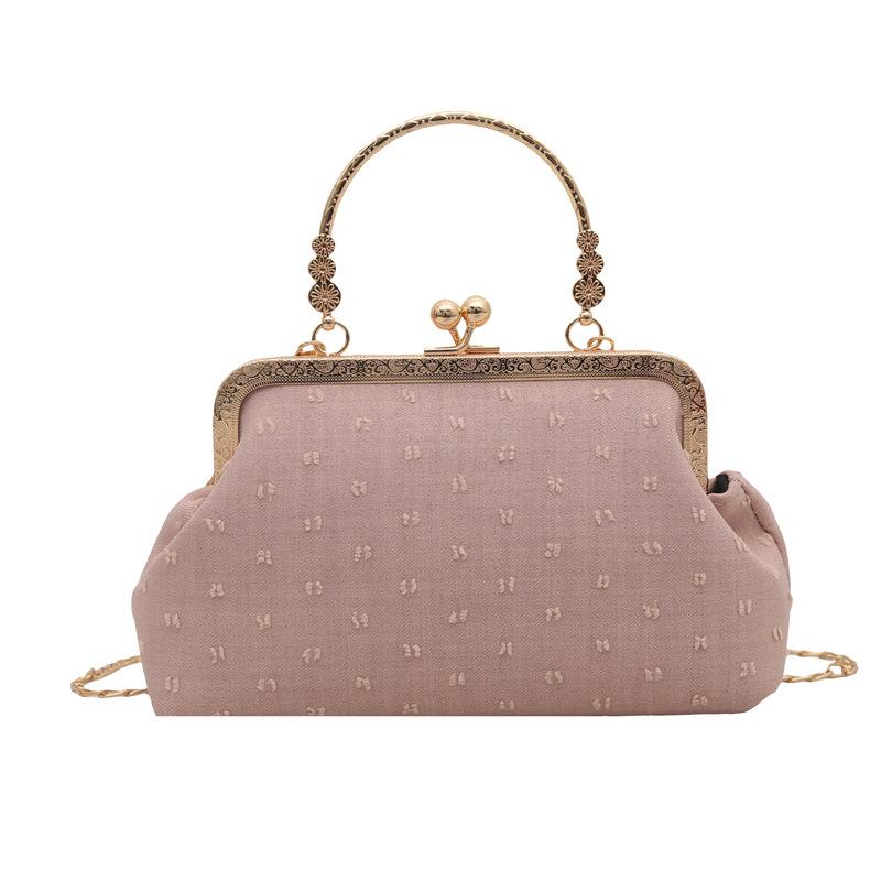 This Year's Popular Bag Women's Messenger Bag 2025 New Trendy Fashion Textured Shoulder Bag Autumn High-end Small Square Bag