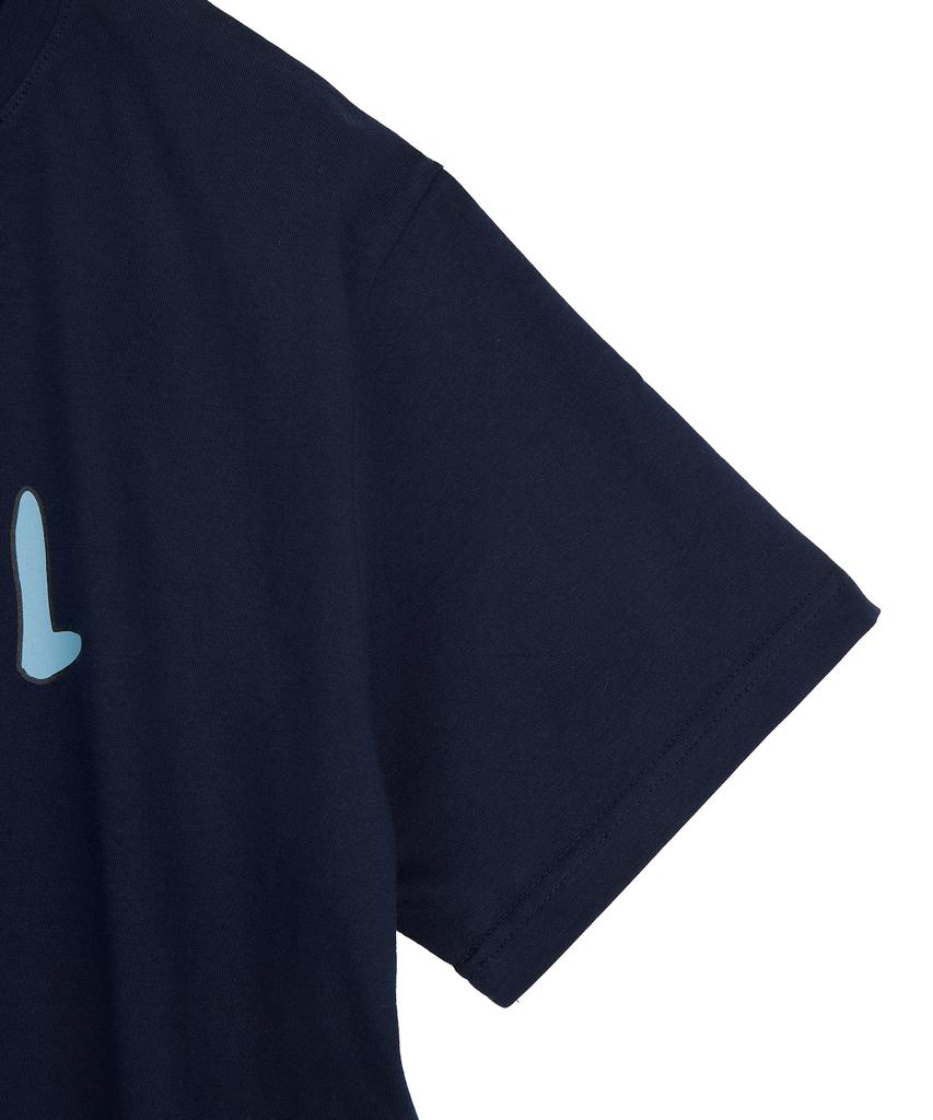 Camisetas con Logo de Galería 1011 - Azul Marino