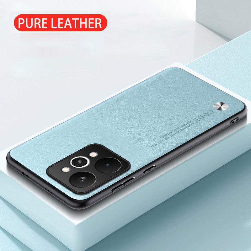 Luxusní pouzdro z PU kůže pro Realme GT NEO 2 3 3T C35 C53 C55 C65 C63 C75 10 11 12 13 14 Pro Plus Kryt Silikonový kryt na telefon