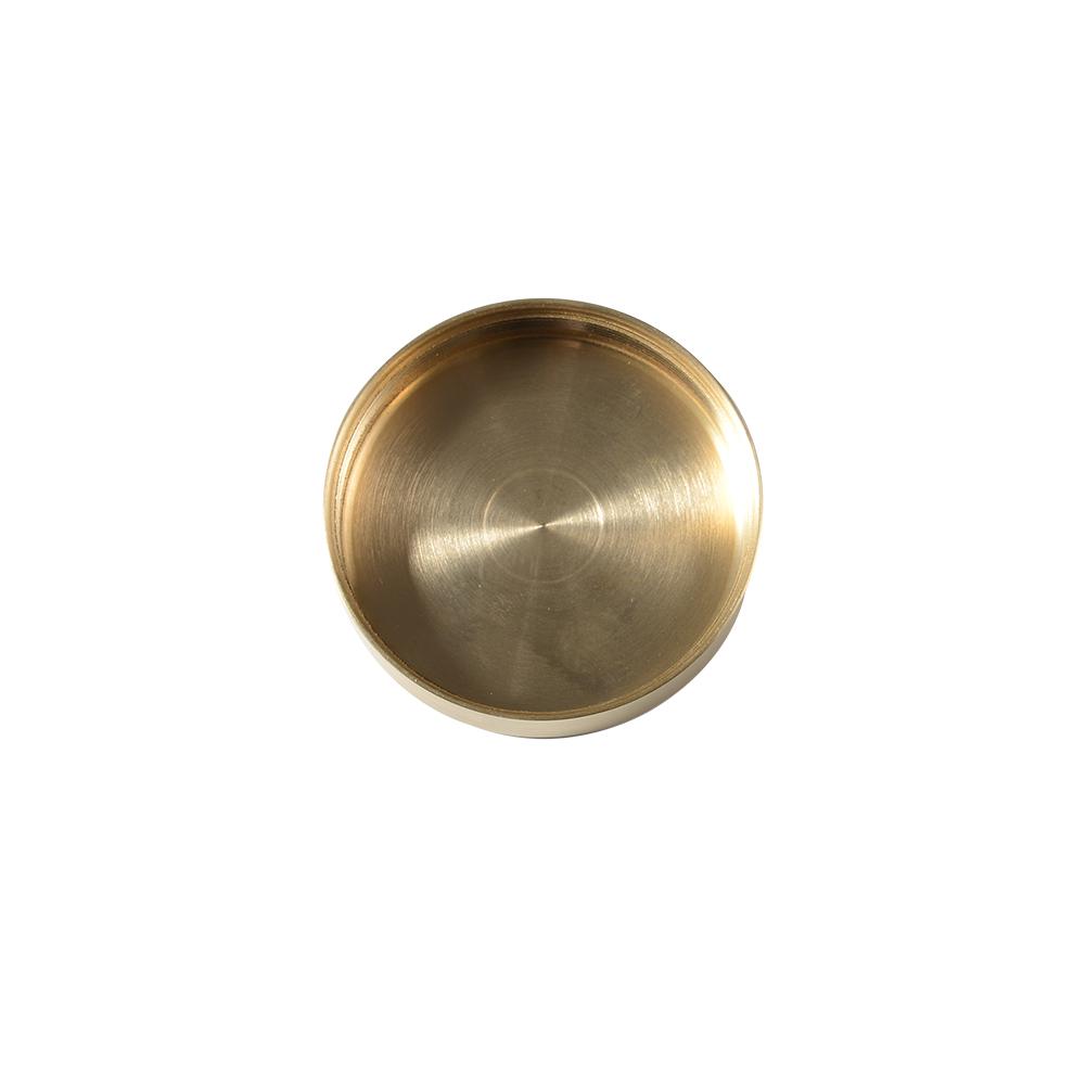 Shockproof Sealed Waterproof Brass Box Pill Container Nuts Candy Dustproof Moisture-proof Space-saving Organizer