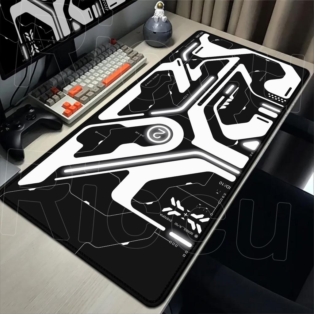 XXL HD sci-fi style Computer Mouse Pad Rug Gaming PC Accessories Large MausePad office protective pads Desk mat Keyboard carpet