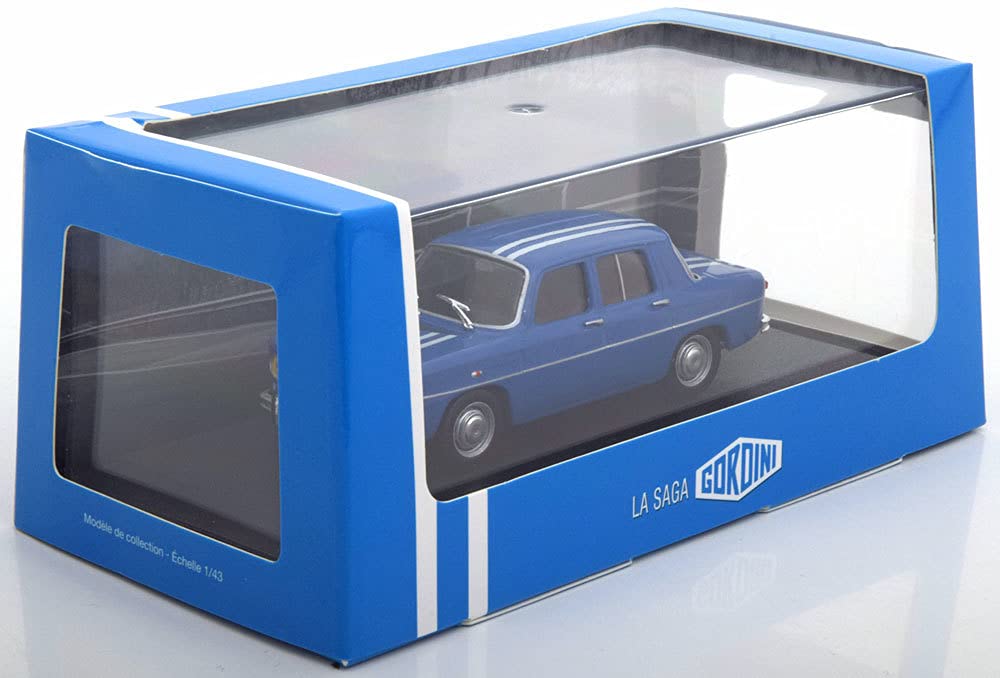 Renault scale diecast model RENAULT R8 Gordini 1300cc 1966 1/43 car, (Blue)
