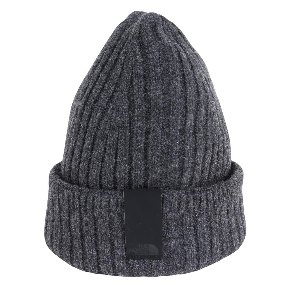 THE NORTH FACE Radial Wool Beanie (Unisex Knit Cap / KODENSHI Lining / Mixed Charcoal) Free / Head 56.5–59.5 cm