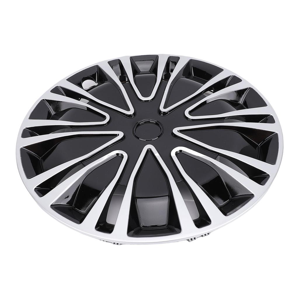 4 Pcs 15in Hubcaps Full Protection Stylish Look Universal Fit Snap On R15 Wheel Rim Cover for Most